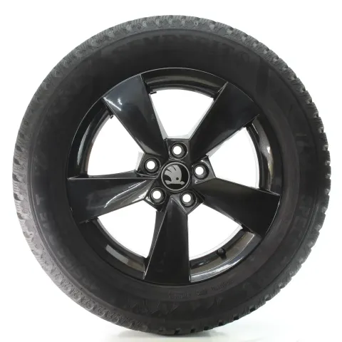 Background image for Skoda Fabia IV PJ Winterräder 5-Speichen Semperit 185/65R15 88T DOT25 6VA601025