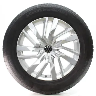 VW Touareg CR7 Winterräder Osorno Continental 255/55R19 111H DOT25 760601025E - Bild 1