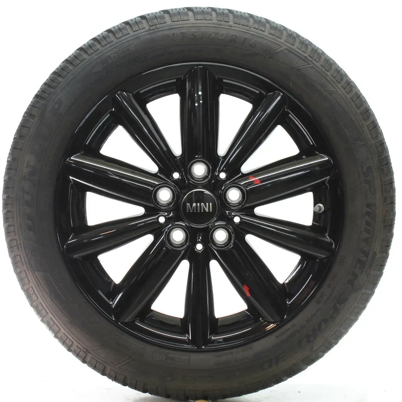 MINI Cooper F55 F56 F57 Winterräder Radial Spoke 508 Dunlop 175/60R16 6866674 - Bild 1