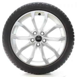 Audi A4 S4 8W Winterräder 10-Speichen Bridgestone 225/45R18 DOT24 8W0601025ED - Bild 3